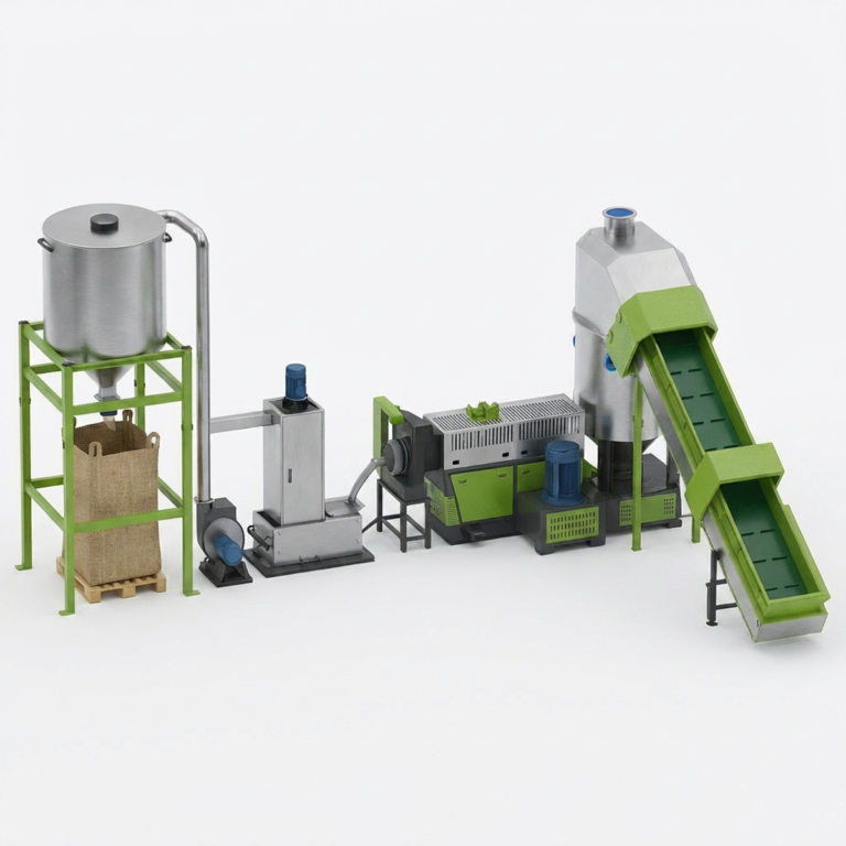 Granule Extruder (Side-fed)