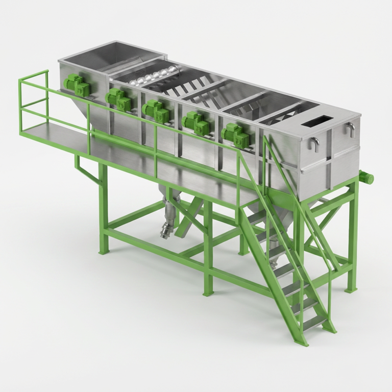 Plastic Washing Floating and Sinking Tank