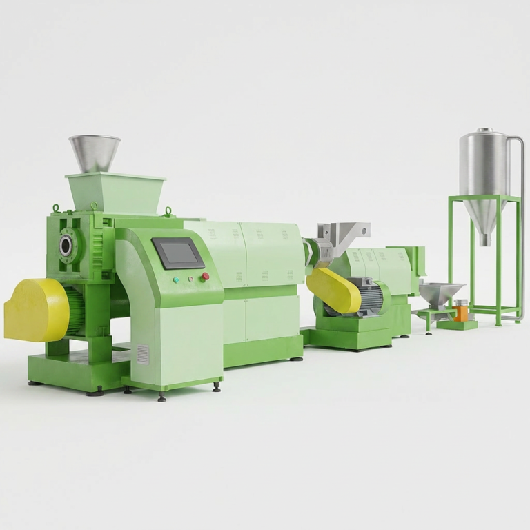 Rigid Plastic And Film Recycling Line
