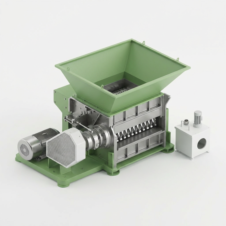 Single Rotor Shredder (straight)